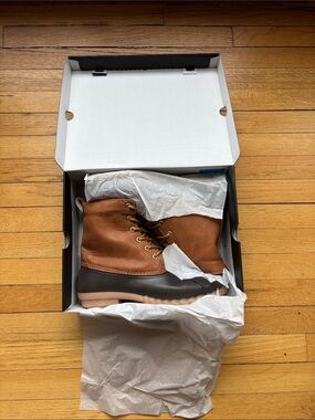 NWT London Fog Duck Boots Men size 10
